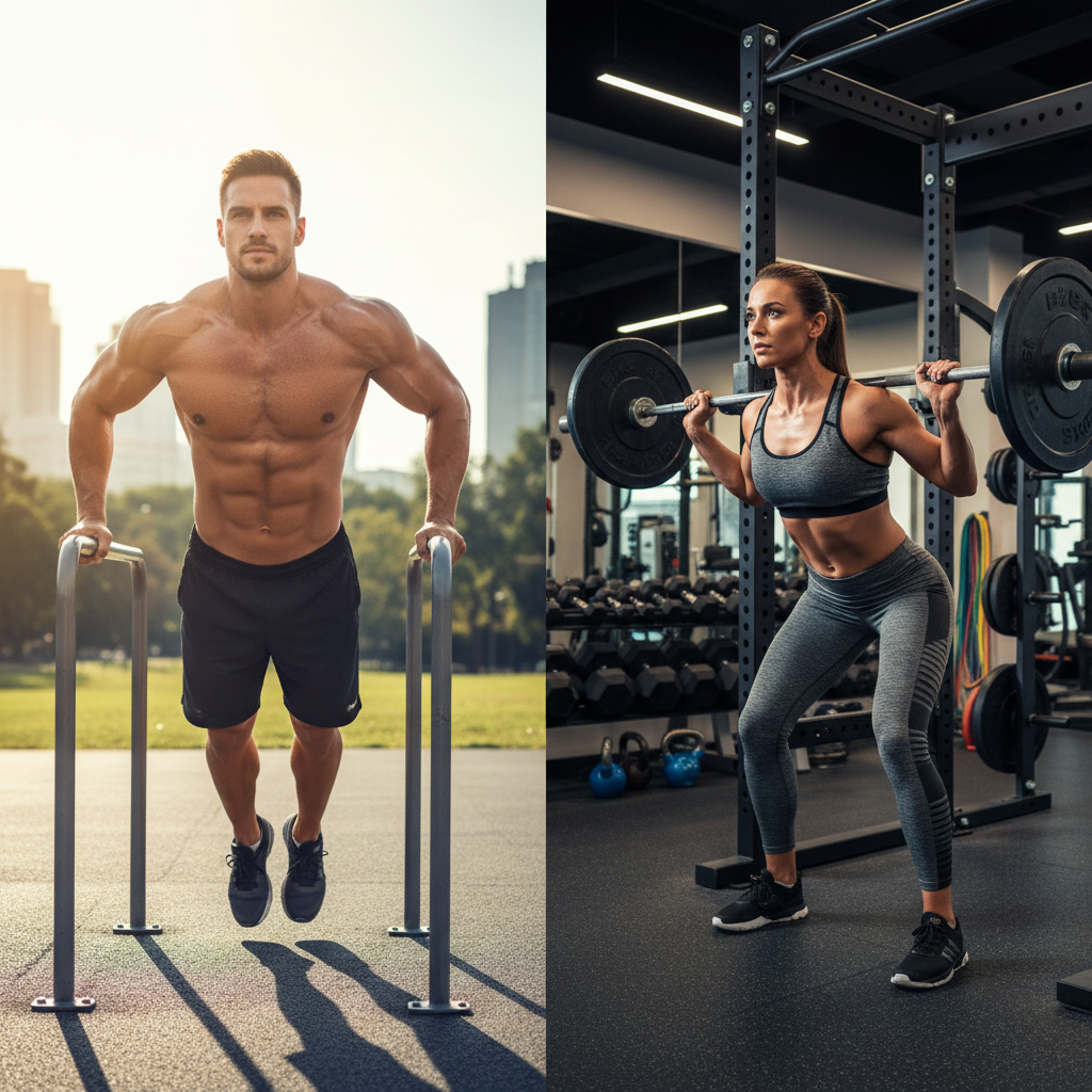 Bodyweight vs Equipment Training: The Ultimate Comparison